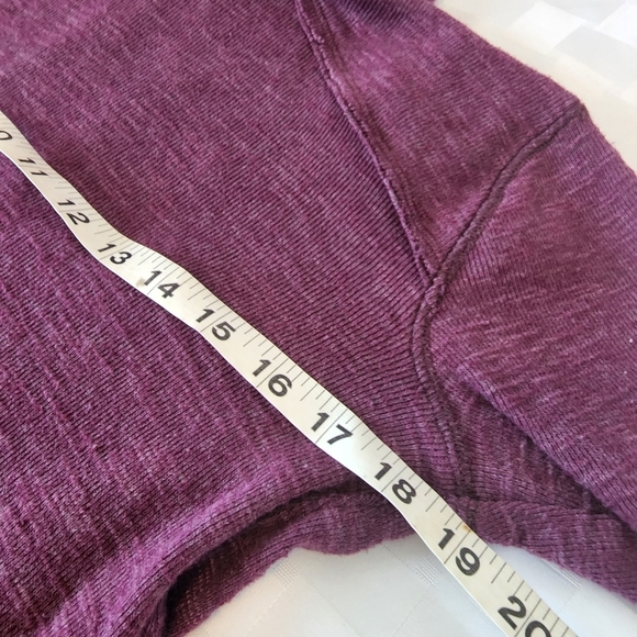 We The Free People | Split Back Turtleneck Tunic Plum Color Size XS - Picture 5 of 6